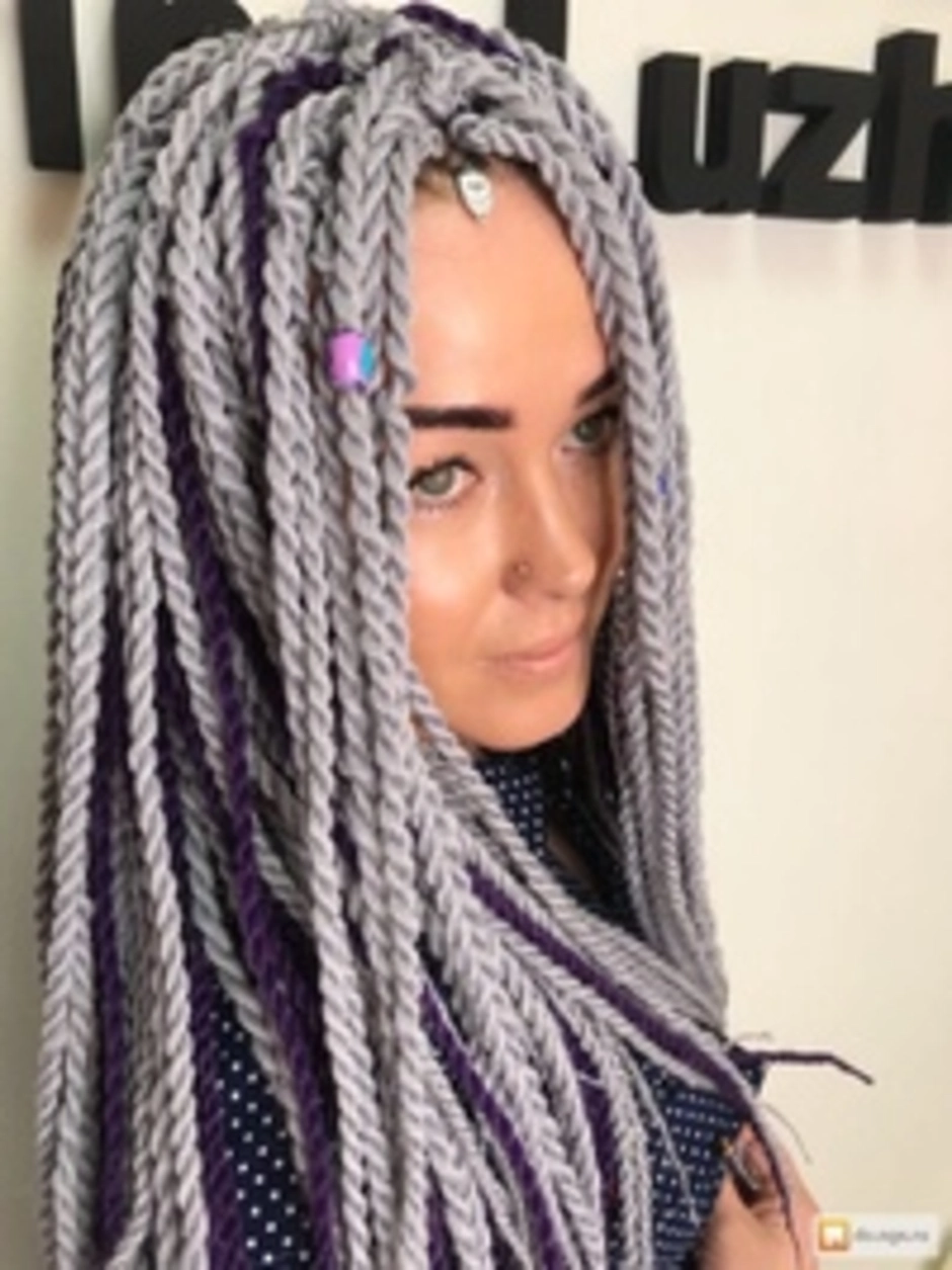 Сенегальские косы на брейды