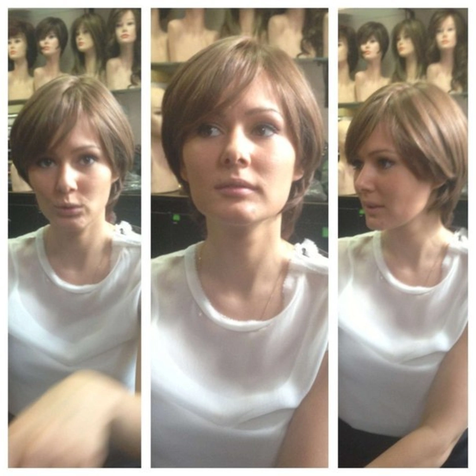 Прически короткие