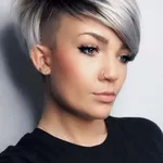 Стрижки коротких волос фото оттенки