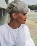 Прическа Короткая С Висками Фото