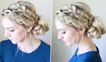 Косички для девушек на средние волосы фото