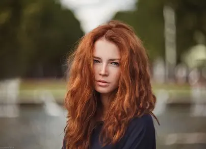 Рыжие волосы картинки