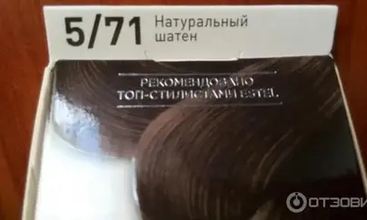 Краска для волос цвет шатен фото