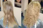 Биозавивка на тонкие редкие волосы фото
