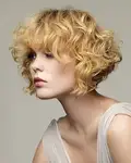Кудрявый Боб Стрижка Женская Фото