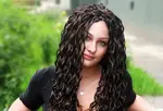 Кудряшки На Косички Фото