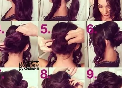 Прическа пошагово фото