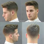Модельная стрижка мужская фото