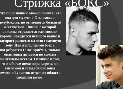 Название мужских стрижек с фотографиями