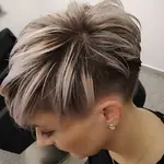 Окраска волос короткая стрижка фото
