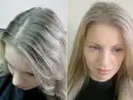 Окрашивание Волос После Мелирования Фото