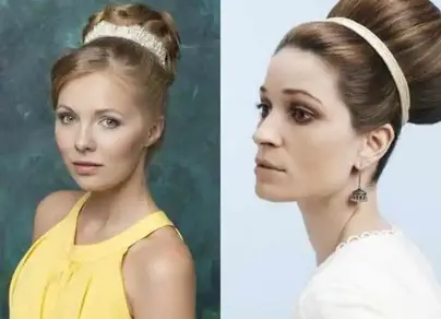 Прическа хала 60 х годов фото