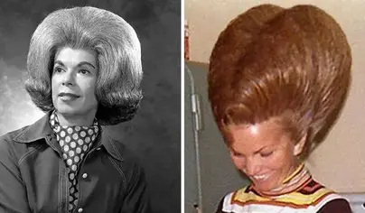 Прическа хала 60 х годов фото