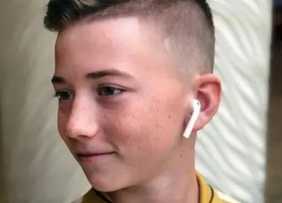 Прическа мальчику 13 лет модные фото