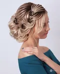 Фото причесок на торжество