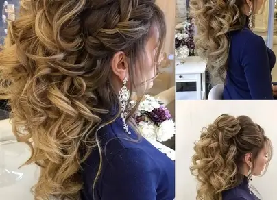 Прическа кудри картинки