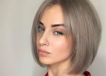 Русый цвет волос фото каре
