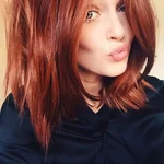 Каре С Челкой Рыжие Волосы Фото