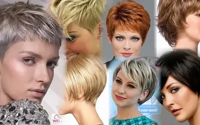 Модные короткие женские стрижки фото