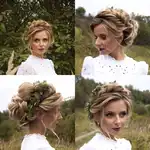 Прически на свадьбу пошагово фото