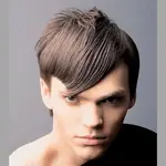 Стрижка с длиной челкой мужские фото