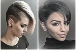 Стрижка андеркат женская на короткие волосы фото
