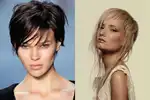 Гаврош Стрижка Женская На Короткие Волосы Фото