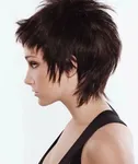 Гаврош стрижка женская на короткие волосы фото