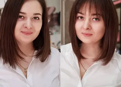 Стрижки 2020 для круглого лица фото