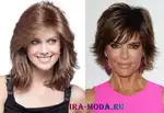 Стрижка с челкой после 40 фото