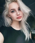 Фотка девушки с белыми волосами