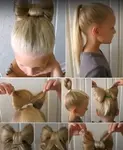 Детская прическа пошаговое фото