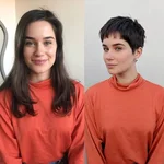 Длинные волосы фото до и после