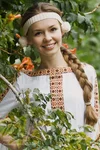 Фото женщин с русской косой