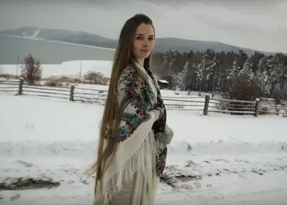 Фото русской девушки волосы