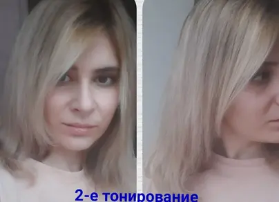 Эстель 10 1 фото на волосах