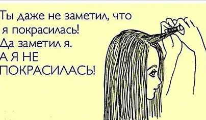 Смешные картинки про волосы