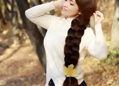 Длинные косички картинки
