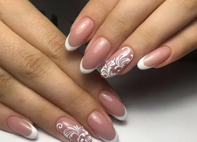 Ногти френч миндаль фото дизайн новинки