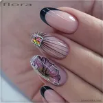 Дизайн ногтей паутинка фото 2023