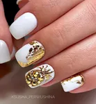 Маникюр С Золотом Фото Дизайн