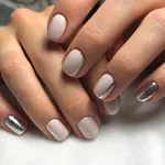 Маникюр на короткие ногти фото