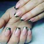 Ногти френч новинки красивые фото квадратные