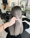 Аиртач на темные волосы средней длины фото