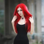 Фото Инстасамки Новые Красивые С Красными Волосами