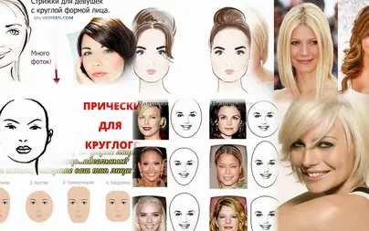 Прически для квадратного лица женские фото