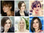 Прически для квадратного лица женские фото
