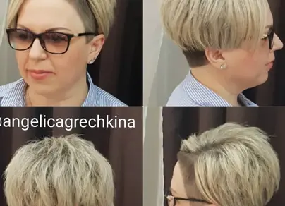 Анжелика гречкина парикмахер стрижки женские фото