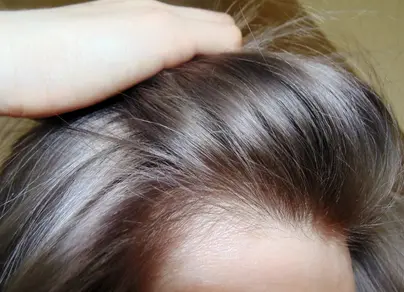 Капус краска 6.8 фото на волосах