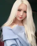 Картинки белые волосы девушки